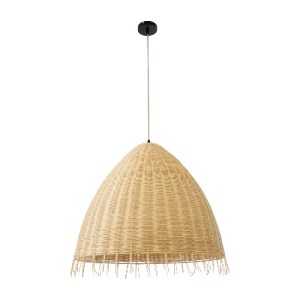 glo-01743-01743_4 GLOBOSTAR® AQUATIC 01743 BOHO ΚΡΕΜΑΣΤΟ ΦΩΤΙΣΤΙΚΟ ΚΑΜΠΑΝΑ ΜΟΝΟΦΩΤΟ 1 X E27 IP20 ΜΠΕΖ ΞΥΛΟ -