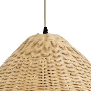glo-01743-01743_8 GLOBOSTAR® AQUATIC 01743 BOHO ΚΡΕΜΑΣΤΟ ΦΩΤΙΣΤΙΚΟ ΚΑΜΠΑΝΑ ΜΟΝΟΦΩΤΟ 1 X E27 IP20 ΜΠΕΖ ΞΥΛΟ -