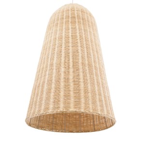 glo-01746-01746_5 GLOBOSTAR® FAROL 01746 BOHO ΚΡΕΜΑΣΤΟ ΦΩΤΙΣΤΙΚΟ ΚΑΜΠΑΝΑ ΜΟΝΟΦΩΤΟ 1 X E27 IP20 ΜΠΕΖ ΞΥΛΟ - Μ