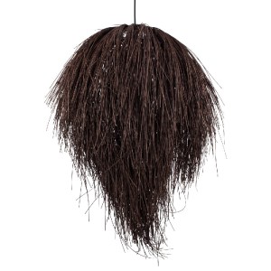 glo-01750-01750_5 GLOBOSTAR® ARCHIPELAGO 01750 BOHO ΚΡΕΜΑΣΤΟ ΦΩΤΙΣΤΙΚΟ ΠΛΕΓΜΑ ΜΟΝΟΦΩΤΟ 1 X E27 IP20 ΚΑΦΕ ΞΥΛ