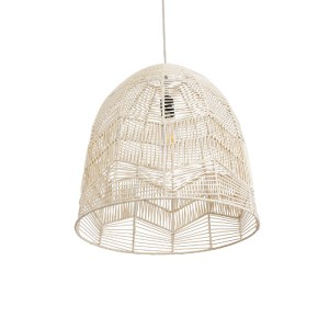 glo-01751-01751_6 GLOBOSTAR® ALOHA 01751 BOHO ΚΡΕΜΑΣΤΟ ΦΩΤΙΣΤΙΚΟ ΚΑΜΠΑΝΑ ΜΟΝΟΦΩΤΟ 1 X E27 IP20 ΜΠΕΖ ΣΧΟΙΝΙ -