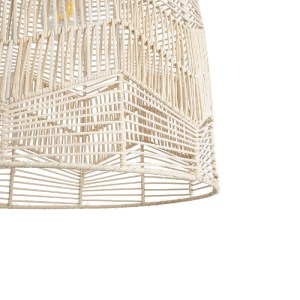 glo-01751-01751_8 GLOBOSTAR® ALOHA 01751 BOHO ΚΡΕΜΑΣΤΟ ΦΩΤΙΣΤΙΚΟ ΚΑΜΠΑΝΑ ΜΟΝΟΦΩΤΟ 1 X E27 IP20 ΜΠΕΖ ΣΧΟΙΝΙ -