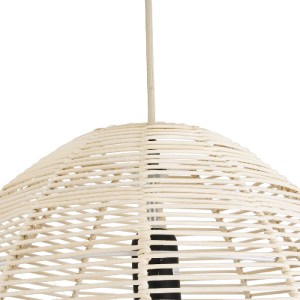 glo-01751-01751_9 GLOBOSTAR® ALOHA 01751 BOHO ΚΡΕΜΑΣΤΟ ΦΩΤΙΣΤΙΚΟ ΚΑΜΠΑΝΑ ΜΟΝΟΦΩΤΟ 1 X E27 IP20 ΜΠΕΖ ΣΧΟΙΝΙ -