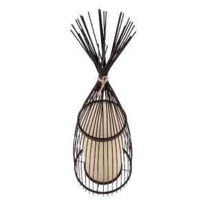 glo-01754-01754_3 GLOBOSTAR® AZORES 01754 BOHO ΕΠΙΔΑΠΕΔΙΟ ΦΩΤΙΣΤΙΚΟ ΜΟΝΟΦΩΤΟ 1 X E27 IP20 ΚΑΦΕ & ΜΠΕΖ ΞΥΛΟ -