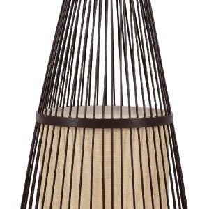 glo-01756-01756_5 GLOBOSTAR® AZORES 01756 BOHO ΕΠΙΔΑΠΕΔΙΟ ΦΩΤΙΣΤΙΚΟ ΜΟΝΟΦΩΤΟ 1 X E27 IP20 ΚΑΦΕ & ΜΠΕΖ ΞΥΛΟ -