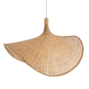 glo-01767-01767_6 GLOBOSTAR® CUBA 01767 BOHO ΚΡΕΜΑΣΤΟ ΦΩΤΙΣΤΙΚΟ ΟΡΟΦΗΣ ΜΕ ΝΤΟΥΙ 1 X E27 AC 220-240V IP20 - Μ