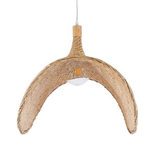 glo-01767-01767_8 GLOBOSTAR® CUBA 01767 BOHO ΚΡΕΜΑΣΤΟ ΦΩΤΙΣΤΙΚΟ ΟΡΟΦΗΣ ΜΕ ΝΤΟΥΙ 1 X E27 AC 220-240V IP20 - Μ
