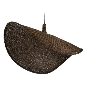 glo-01768-01768_06 GLOBOSTAR® CUBA 01768 BOHO ΚΡΕΜΑΣΤΟ ΦΩΤΙΣΤΙΚΟ ΑΝΑΡΤΗΣΗ ΜΟΝΟΦΩΤΟ 1 X E27 IP20 ΚΑΦΕ ΞΥΛΟ - Μ