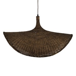 glo-01768-01768_08 GLOBOSTAR® CUBA 01768 BOHO ΚΡΕΜΑΣΤΟ ΦΩΤΙΣΤΙΚΟ ΑΝΑΡΤΗΣΗ ΜΟΝΟΦΩΤΟ 1 X E27 IP20 ΚΑΦΕ ΞΥΛΟ - Μ