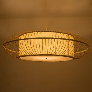 glo-01782-01782_3 GLOBOSTAR® HIBISCUS 01782 BOHO ΚΡΕΜΑΣΤΟ ΦΩΤΙΣΤΙΚΟ ΠΛΕΓΜΑ ΤΡΙΦΩΤΟ 3 X E27 IP20 ΜΠΕΖ ΞΥΛΟ - 