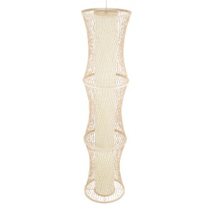 glo-01783-01783_5 GLOBOSTAR® HIBISCUS 01783 BOHO ΚΡΕΜΑΣΤΟ ΦΩΤΙΣΤΙΚΟ ΠΛΕΓΜΑ ΜΟΝΟΦΩΤΟ 1 X E27 IP20 ΜΠΕΖ ΞΥΛΟ -