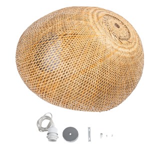 glo-01784-01784_9 GLOBOSTAR® CARIBBEAN 01784 ΜΟΝΤΕΡΝΟ ΚΡΕΜΑΣΤΟ ΦΩΤΙΣΤΙΚΟ ΠΛΕΓΜΑ ΜΟΝΟΦΩΤΟ 1 X E27 IP20 ΜΠΕΖ Ξ