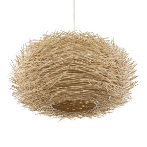 glo-01786-01786_6 GLOBOSTAR® MINORCA 01786 BOHO ΚΡΕΜΑΣΤΟ ΦΩΤΙΣΤΙΚΟ ΠΛΕΓΜΑ ΜΟΝΟΦΩΤΟ 1 X E27 IP20 ΜΠΕΖ ΞΥΛΟ - 