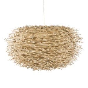 glo-01786-01786_7 GLOBOSTAR® MINORCA 01786 BOHO ΚΡΕΜΑΣΤΟ ΦΩΤΙΣΤΙΚΟ ΠΛΕΓΜΑ ΜΟΝΟΦΩΤΟ 1 X E27 IP20 ΜΠΕΖ ΞΥΛΟ - 