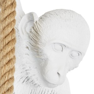glo-01802-01802_4 GLOBOSTAR® APES 01802 ΜΟΝΤΕΡΝΟ ΚΡΕΜΑΣΤΟ ΦΩΤΙΣΤΙΚΟ ΦΙΓΟΥΡΑ ΜΟΝΟΦΩΤΟ 1 X E27 IP20 ΛΕΥΚΟ ΠΛΑΣ