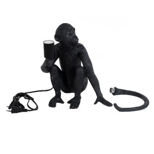glo-01807-01807_9 GLOBOSTAR® APES 01807 ΜΟΝΤΕΡΝΟ ΦΩΤΙΣΤΙΚΟ ΠΟΡΤΑΤΙΦ ΛΑΜΠΑΤΕΡ ΜΟΝΟΦΩΤΟ 1 X E27 ΜΑΥΡΟ ΦΙΓΟΥΡΑ 
