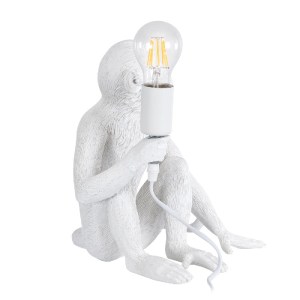 glo-01808-01808_4 GLOBOSTAR® APES 01808 ΜΟΝΤΕΡΝΟ ΦΩΤΙΣΤΙΚΟ ΠΟΡΤΑΤΙΦ ΛΑΜΠΑΤΕΡ ΜΟΝΟΦΩΤΟ 1 X E27 ΛΕΥΚΟ ΦΙΓΟΥΡΑ 