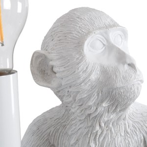 glo-01808-01808_5 GLOBOSTAR® APES 01808 ΜΟΝΤΕΡΝΟ ΦΩΤΙΣΤΙΚΟ ΠΟΡΤΑΤΙΦ ΛΑΜΠΑΤΕΡ ΜΟΝΟΦΩΤΟ 1 X E27 ΛΕΥΚΟ ΦΙΓΟΥΡΑ 