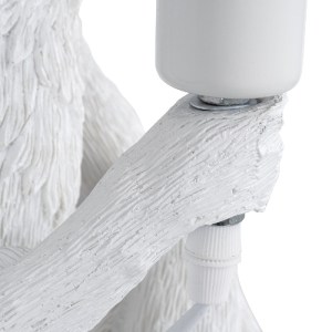 glo-01808-01808_7 GLOBOSTAR® APES 01808 ΜΟΝΤΕΡΝΟ ΦΩΤΙΣΤΙΚΟ ΠΟΡΤΑΤΙΦ ΛΑΜΠΑΤΕΡ ΜΟΝΟΦΩΤΟ 1 X E27 ΛΕΥΚΟ ΦΙΓΟΥΡΑ 