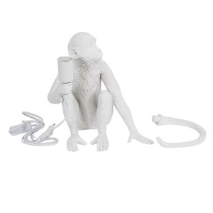 glo-01808-01808_9 GLOBOSTAR® APES 01808 ΜΟΝΤΕΡΝΟ ΦΩΤΙΣΤΙΚΟ ΠΟΡΤΑΤΙΦ ΛΑΜΠΑΤΕΡ ΜΟΝΟΦΩΤΟ 1 X E27 ΛΕΥΚΟ ΦΙΓΟΥΡΑ 