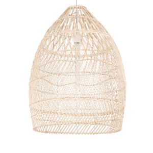 glo-01810-01810_2 GLOBOSTAR® MALIBU 01810 BOHO ΚΡΕΜΑΣΤΟ ΦΩΤΙΣΤΙΚΟ ΚΑΜΠΑΝΑ ΜΟΝΟΦΩΤΟ 1 X E27 IP20 ΜΠΕΖ ΞΥΛΟ - 