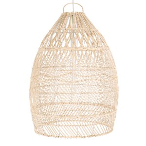 glo-01810-01810_5 GLOBOSTAR® MALIBU 01810 BOHO ΚΡΕΜΑΣΤΟ ΦΩΤΙΣΤΙΚΟ ΚΑΜΠΑΝΑ ΜΟΝΟΦΩΤΟ 1 X E27 IP20 ΜΠΕΖ ΞΥΛΟ - 