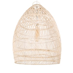 glo-01811-01811_2 GLOBOSTAR® MALIBU 01811 BOHO ΚΡΕΜΑΣΤΟ ΦΩΤΙΣΤΙΚΟ ΚΑΜΠΑΝΑ ΜΟΝΟΦΩΤΟ 1 X E27 IP20 ΜΠΕΖ ΞΥΛΟ - 