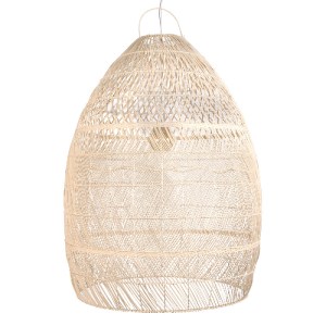 glo-01813-01813_5 GLOBOSTAR® MALIBU 01813 BOHO ΚΡΕΜΑΣΤΟ ΦΩΤΙΣΤΙΚΟ ΚΑΜΠΑΝΑ ΜΟΝΟΦΩΤΟ 1 X E27 IP20 ΜΠΕΖ ΞΥΛΟ - 