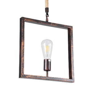 glo-01814-01814_5 GLOBOSTAR® FRAISE 01814 VINTAGE ΚΡΕΜΑΣΤΟ ΦΩΤΙΣΤΙΚΟ ΑΝΑΡΤΗΣΗ ΜΟΝΟΦΩΤΟ 1 X E27 IP20 ΧΑΛΚΙΝΟ 