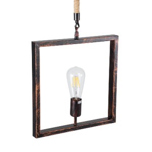 glo-01814-01814_6 GLOBOSTAR® FRAISE 01814 VINTAGE ΚΡΕΜΑΣΤΟ ΦΩΤΙΣΤΙΚΟ ΑΝΑΡΤΗΣΗ ΜΟΝΟΦΩΤΟ 1 X E27 IP20 ΧΑΛΚΙΝΟ 
