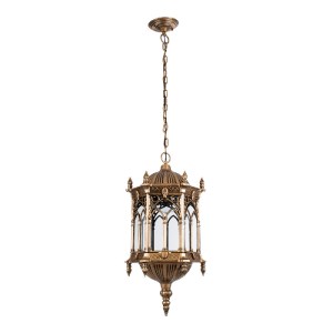 glo-01815-01815_3 GLOBOSTAR® DARCY 01815 VINTAGE ΚΡΕΜΑΣΤΟ ΦΩΤΙΣΤΙΚΟ ΑΝΑΡΤΗΣΗ ΜΟΝΟΦΩΤΟ 1 X E27 IP20 ΜΠΡΟΥΤΖΙΝ