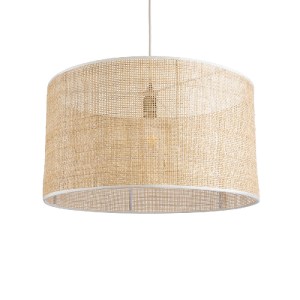 glo-01822-01822_2 GLOBOSTAR® YOTTO 01822 BOHO ΚΡΕΜΑΣΤΟ ΦΩΤΙΣΤΙΚΟ ΚΑΠΕΛΟ ΜΟΝΟΦΩΤΟ 1 X E27 IP20 ΜΠΕΖ ΞΥΛΟ - Μ5
