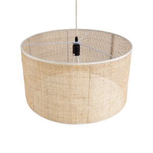 glo-01822-01822_7 GLOBOSTAR® YOTTO 01822 BOHO ΚΡΕΜΑΣΤΟ ΦΩΤΙΣΤΙΚΟ ΚΑΠΕΛΟ ΜΟΝΟΦΩΤΟ 1 X E27 IP20 ΜΠΕΖ ΞΥΛΟ - Μ5