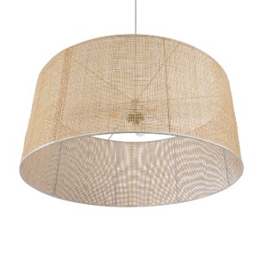 glo-01823-01823_6 GLOBOSTAR® YOTTO 01823 BOHO ΚΡΕΜΑΣΤΟ ΦΩΤΙΣΤΙΚΟ ΚΑΠΕΛΟ ΤΡΙΦΩΤΟ 3 X E27 IP20 ΜΠΕΖ ΞΥΛΟ - Μ90