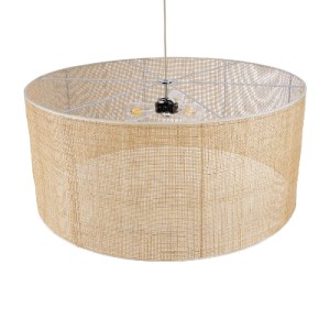 glo-01823-01823_7 GLOBOSTAR® YOTTO 01823 BOHO ΚΡΕΜΑΣΤΟ ΦΩΤΙΣΤΙΚΟ ΚΑΠΕΛΟ ΤΡΙΦΩΤΟ 3 X E27 IP20 ΜΠΕΖ ΞΥΛΟ - Μ90