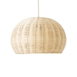 glo-01824-01824_5 GLOBOSTAR® RAITO 01824 BOHO ΚΡΕΜΑΣΤΟ ΦΩΤΙΣΤΙΚΟ ΚΑΜΠΑΝΑ ΜΟΝΟΦΩΤΟ 1 X E27 IP20 ΜΠΕΖ ΞΥΛΟ - Μ