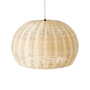 glo-01824-01824_7 GLOBOSTAR® RAITO 01824 BOHO ΚΡΕΜΑΣΤΟ ΦΩΤΙΣΤΙΚΟ ΚΑΜΠΑΝΑ ΜΟΝΟΦΩΤΟ 1 X E27 IP20 ΜΠΕΖ ΞΥΛΟ - Μ