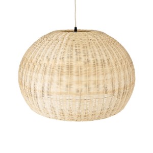 glo-01825-01825_7 GLOBOSTAR® RAITO 01825 BOHO ΚΡΕΜΑΣΤΟ ΦΩΤΙΣΤΙΚΟ ΚΑΜΠΑΝΑ ΜΟΝΟΦΩΤΟ 1 X E27 IP20 ΜΠΕΖ ΞΥΛΟ - Μ