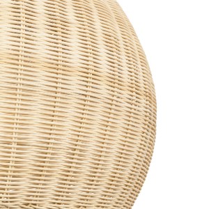 glo-01825-01825_8 GLOBOSTAR® RAITO 01825 BOHO ΚΡΕΜΑΣΤΟ ΦΩΤΙΣΤΙΚΟ ΚΑΜΠΑΝΑ ΜΟΝΟΦΩΤΟ 1 X E27 IP20 ΜΠΕΖ ΞΥΛΟ - Μ