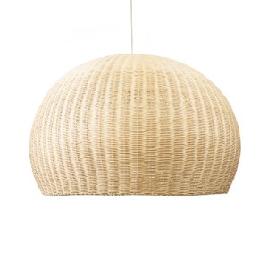 glo-01826-01826_5 GLOBOSTAR® RAITO 01826 BOHO ΚΡΕΜΑΣΤΟ ΦΩΤΙΣΤΙΚΟ ΚΑΜΠΑΝΑ ΜΟΝΟΦΩΤΟ 1 X E27 IP20 ΜΠΕΖ ΞΥΛΟ - Μ