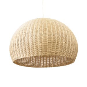 glo-01826-01826_6 GLOBOSTAR® RAITO 01826 BOHO ΚΡΕΜΑΣΤΟ ΦΩΤΙΣΤΙΚΟ ΚΑΜΠΑΝΑ ΜΟΝΟΦΩΤΟ 1 X E27 IP20 ΜΠΕΖ ΞΥΛΟ - Μ
