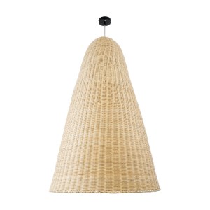 glo-01827-01827_4 GLOBOSTAR® MAHANA 01827 BOHO ΚΡΕΜΑΣΤΟ ΦΩΤΙΣΤΙΚΟ ΠΛΕΓΜΑ ΜΟΝΟΦΩΤΟ 1 X E27 IP20 ΜΠΕΖ ΞΥΛΟ - Μ