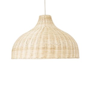 glo-01828-01828_5 GLOBOSTAR® AFURU 01828 BOHO ΚΡΕΜΑΣΤΟ ΦΩΤΙΣΤΙΚΟ ΚΑΜΠΑΝΑ ΜΟΝΟΦΩΤΟ 1 X E27 IP20 ΜΠΕΖ ΞΥΛΟ - Μ