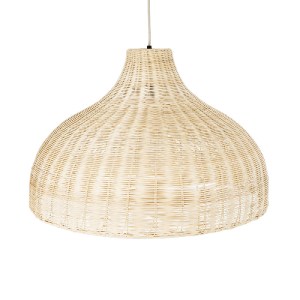 glo-01828-01828_7 GLOBOSTAR® AFURU 01828 BOHO ΚΡΕΜΑΣΤΟ ΦΩΤΙΣΤΙΚΟ ΚΑΜΠΑΝΑ ΜΟΝΟΦΩΤΟ 1 X E27 IP20 ΜΠΕΖ ΞΥΛΟ - Μ