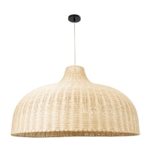 glo-01829-01829_4 GLOBOSTAR® AFURU 01829 BOHO ΚΡΕΜΑΣΤΟ ΦΩΤΙΣΤΙΚΟ ΚΑΜΠΑΝΑ ΜΟΝΟΦΩΤΟ 1 X E27 IP20 ΜΠΕΖ ΞΥΛΟ - Μ
