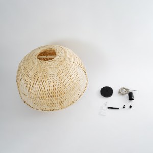 glo-01836-01836_9 GLOBOSTAR® HIROKA 01836 BOHO ΚΡΕΜΑΣΤΟ ΦΩΤΙΣΤΙΚΟ ΠΛΕΓΜΑ ΜΟΝΟΦΩΤΟ 1 X E27 IP20 ΜΠΕΖ ΞΥΛΟ - Μ