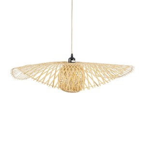 glo-01837-01837_5 GLOBOSTAR® CINNABAR 01837 BOHO ΚΡΕΜΑΣΤΟ ΦΩΤΙΣΤΙΚΟ ΠΛΕΓΜΑ ΜΟΝΟΦΩΤΟ 1 X E27 IP20 ΜΠΕΖ ΞΥΛΟ -