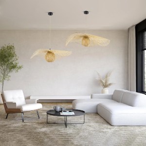 glo-01837-post_236 GLOBOSTAR® CINNABAR 01837 BOHO ΚΡΕΜΑΣΤΟ ΦΩΤΙΣΤΙΚΟ ΠΛΕΓΜΑ ΜΟΝΟΦΩΤΟ 1 X E27 IP20 ΜΠΕΖ ΞΥΛΟ -