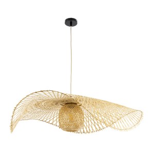 glo-01838-01838_4 GLOBOSTAR® CINNABAR 01838 BOHO ΚΡΕΜΑΣΤΟ ΦΩΤΙΣΤΙΚΟ ΠΛΕΓΜΑ ΜΟΝΟΦΩΤΟ 1 X E27 IP20 ΜΠΕΖ ΞΥΛΟ -