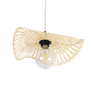 glo-01839-01839_6 GLOBOSTAR® MELEMELE 01839 BOHO ΚΡΕΜΑΣΤΟ ΦΩΤΙΣΤΙΚΟ ΠΛΕΓΜΑ ΜΟΝΟΦΩΤΟ 1 X E27 IP20 ΜΠΕΖ ΞΥΛΟ -